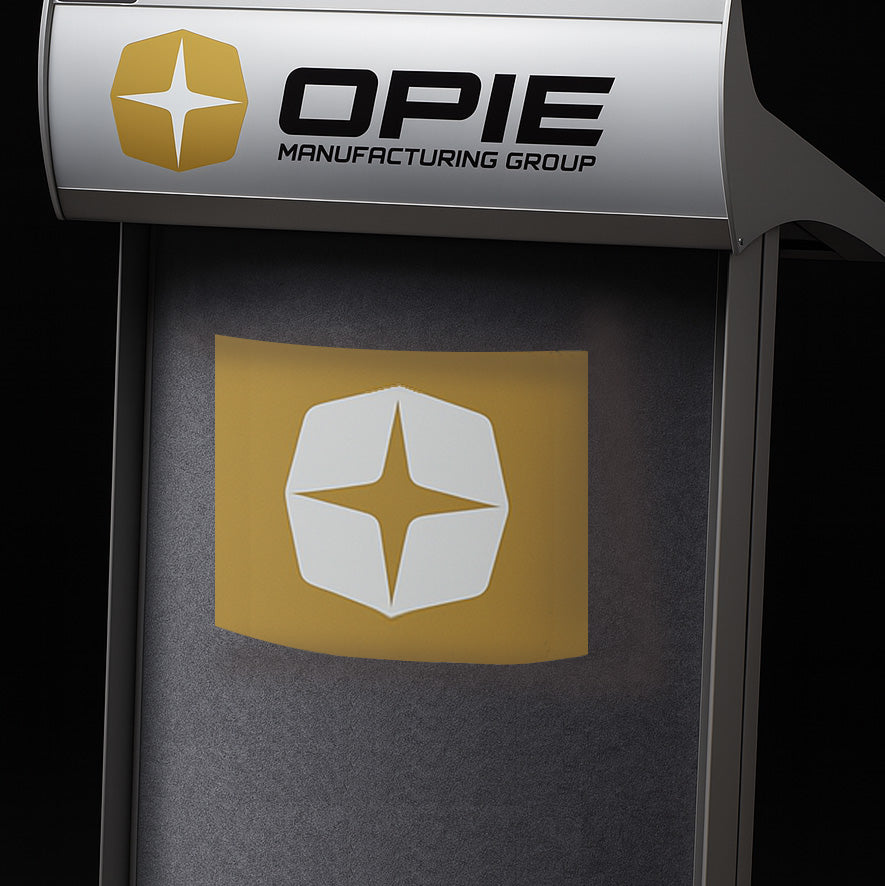 Aero Dress Panel Logo 400 x 300 x 1mm thick