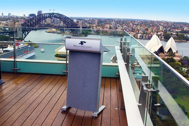 L2001  Lectrum Aero Series Lectern – Award-Winning Design