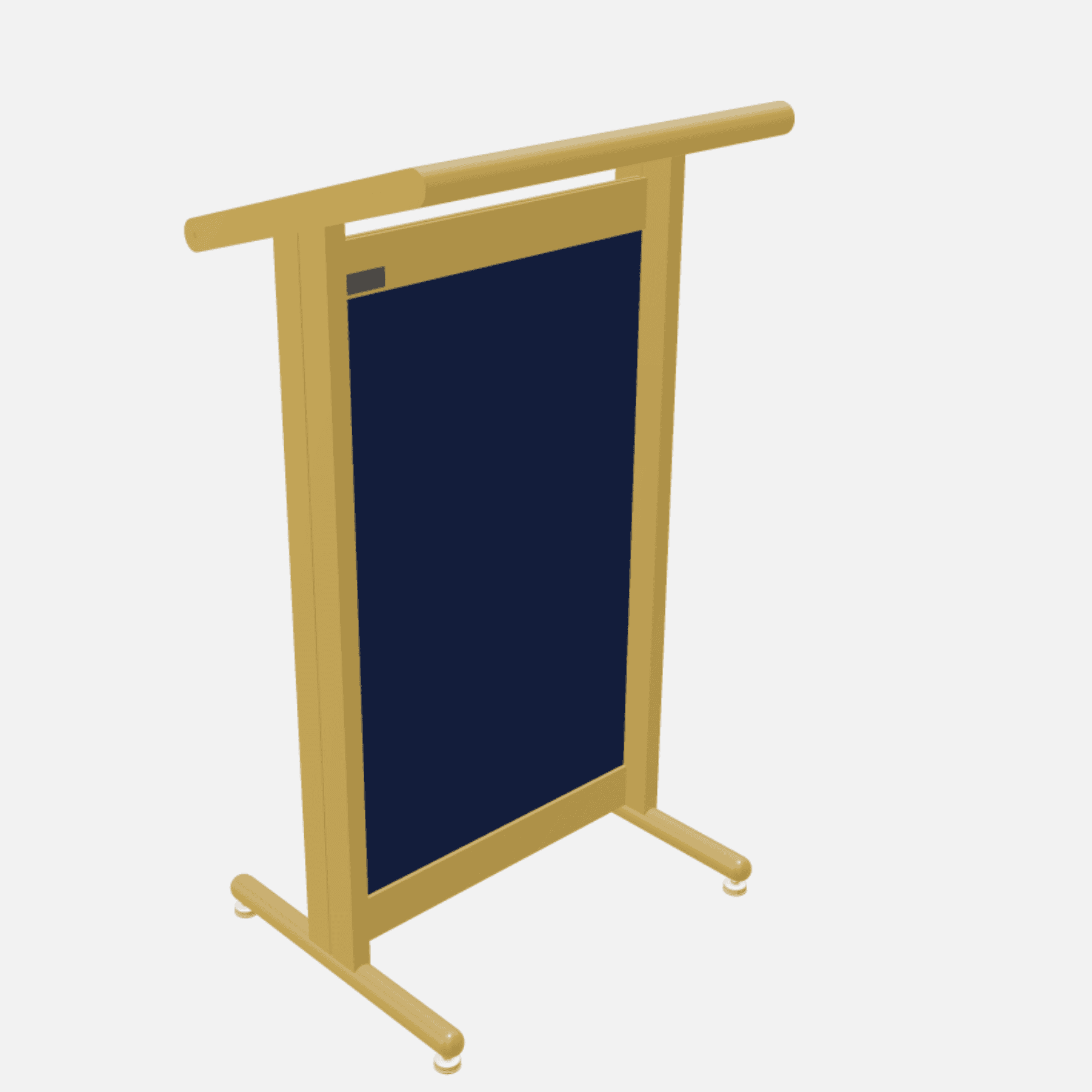 L101 Lectrum Classic Lectern – With Clock Timer Dual XLR Inputs & Reading Light
