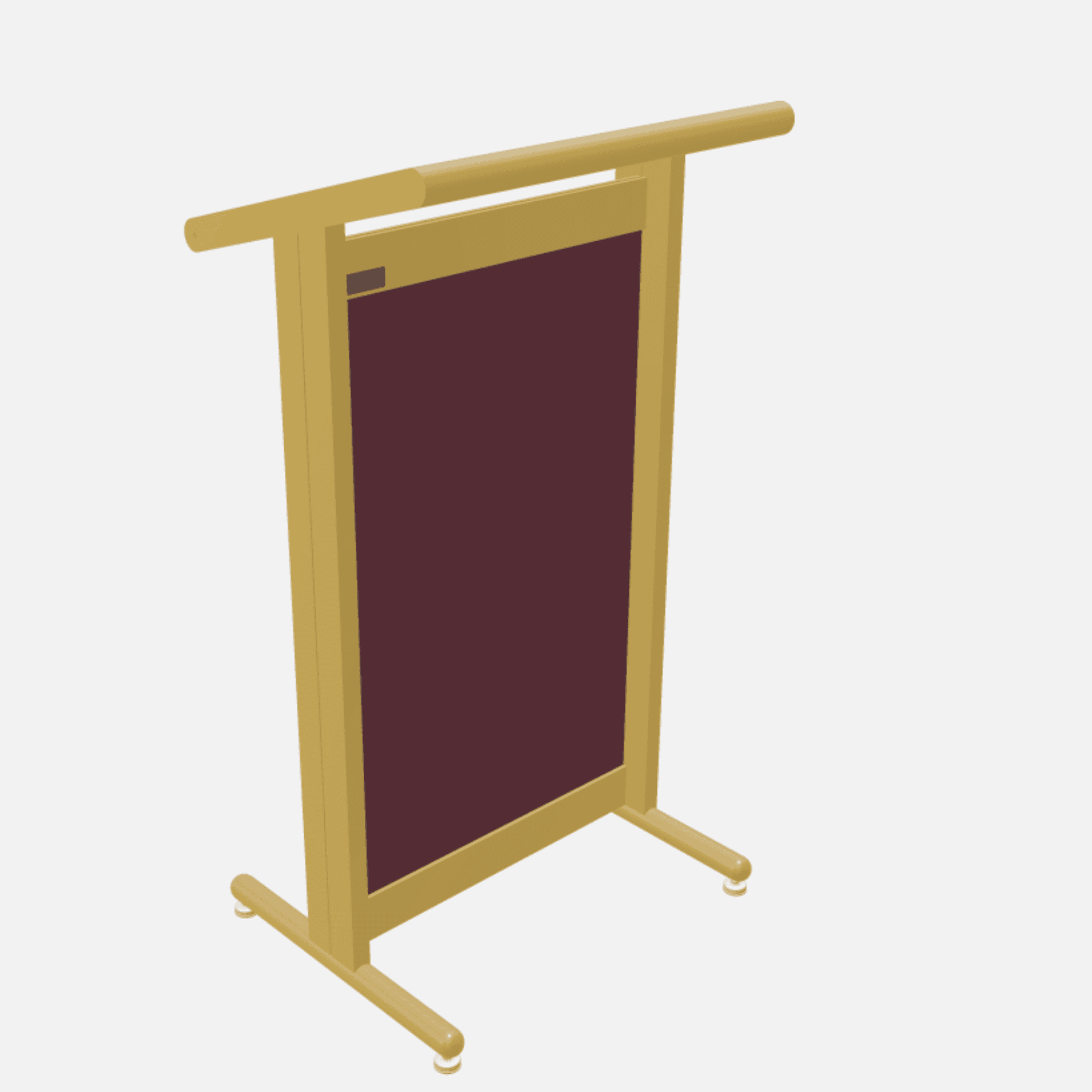 L101 Lectrum Classic Lectern – With Clock Timer Dual XLR Inputs & Reading Light